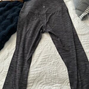 Lululemon Gray Leggings size 10